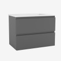 Шкафчик под раковиной OZE COME (без раковины) 1000мм Серый
