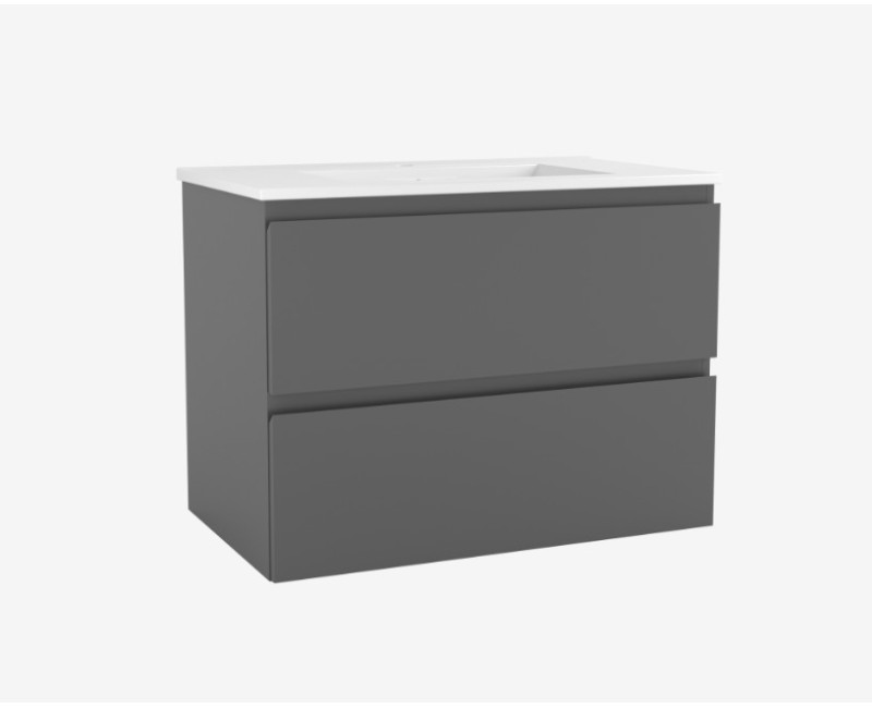 Шкафчик под раковиной OZE COME (без раковины) 1000мм Серый