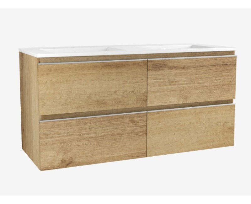 Vannas istabas skapītis OZE COME (bez izlietnes) 1400mm Golden Oak