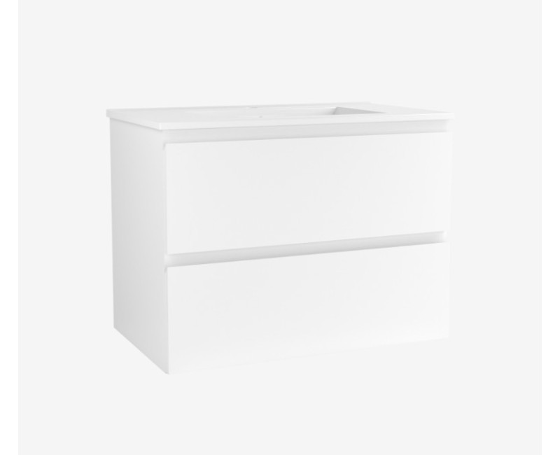 Vannas istabas skapītis ar izlietni OZE COME 1000mm Balts