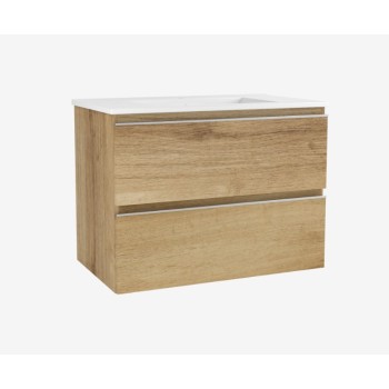 Vannas istabas skapītis OZE ar izlietni COME 1000mm Golden Oak