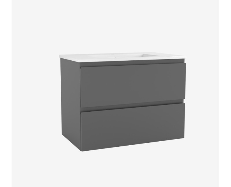 Vannas istabas skapītis ar izlietni OZE COME 1000mm Pelēks