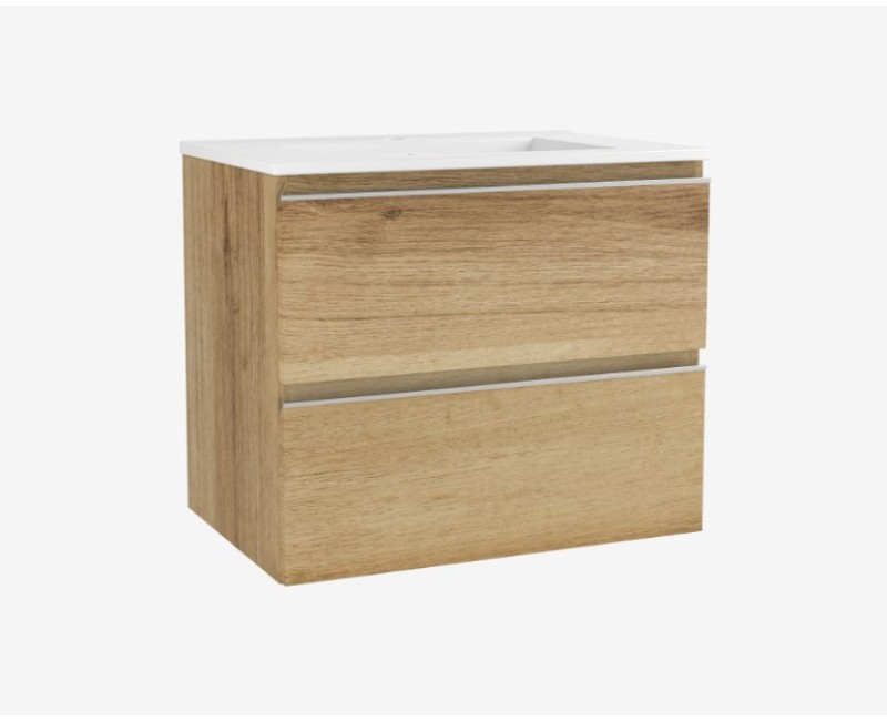 Vannas istabas skapītis ar izlietni OZE COME 600mm Golden Oak