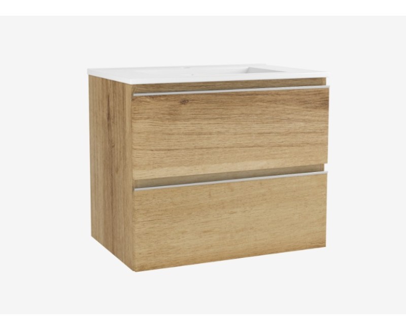 Vannas istabas skapītis ar izlietni OZE COME 700mm Golden Oak