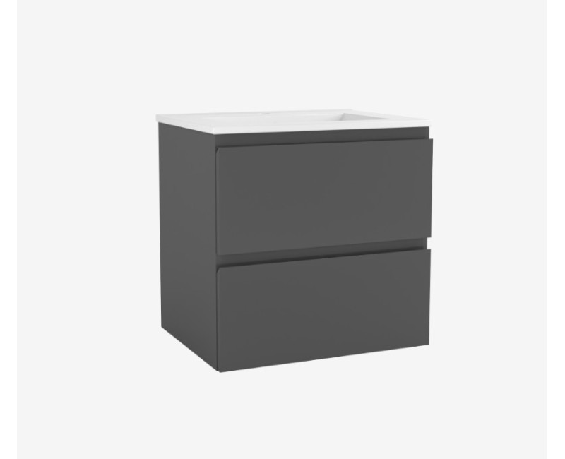 Vannas istabas skapītis ar izlietni OZE COME 700mm Pelēks