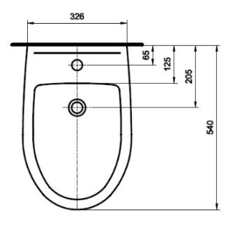 Биде KOLO Primo, K85100000 OUTLET