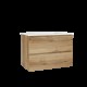 Vannas istabas skapītis OZE HARMONIE (bez izlietnes) 800mm Golden Oak
