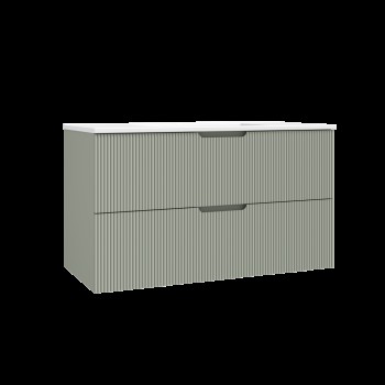 Vannas istabas skapītis OZE Hipster (bez izlietnes) 1200mm Sage Green