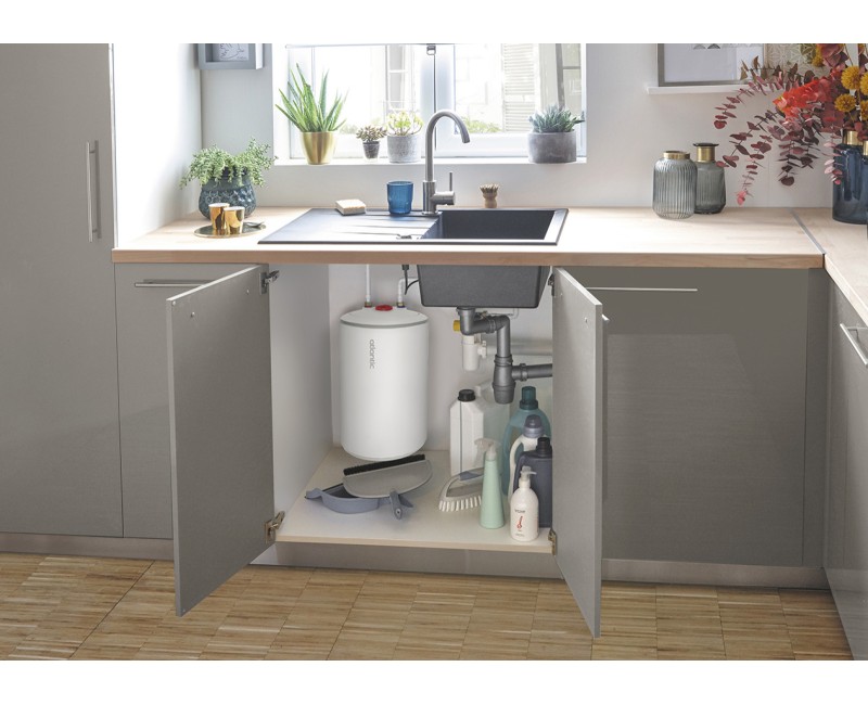 Ūdens sildītājs (Boileris) ATLANTIC O`PRO SMALL PCRB10Lvirs izlietnes.1.6kW, 821179