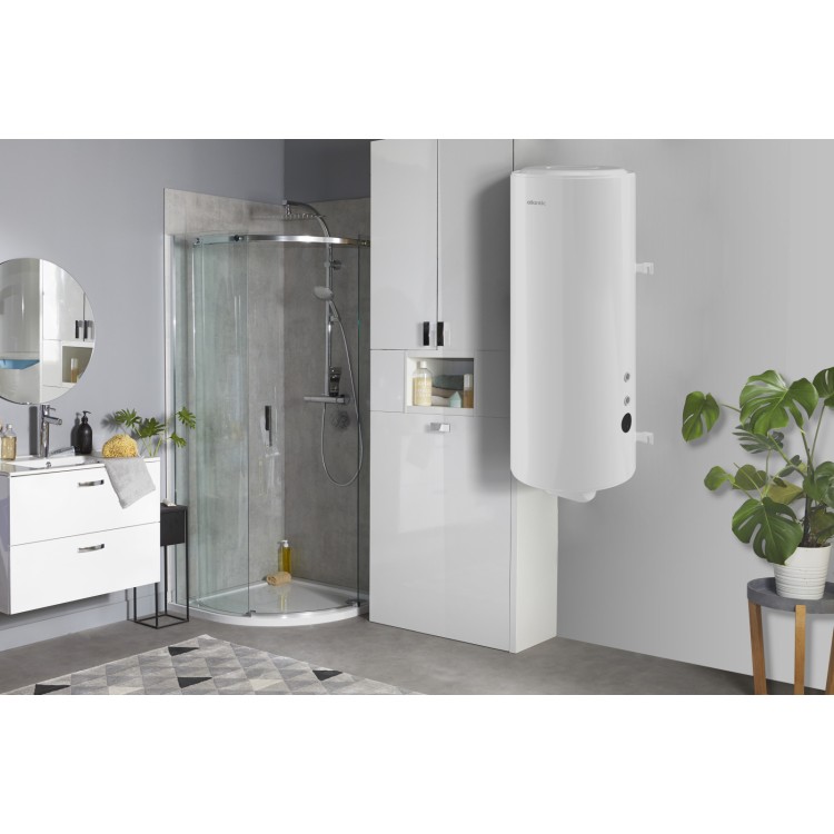 Kombinētais ūdens sildītājs (Boileris) ATLANTIC COMBI STEATITE DS VM150L V (874039) 2.4kW sausais sildelements Kombinētais ūdens sildītājs (Boileris) ATLANTIC COMBI STEATITE DS VM150L V (874039) 2.4kW sausais sildelements