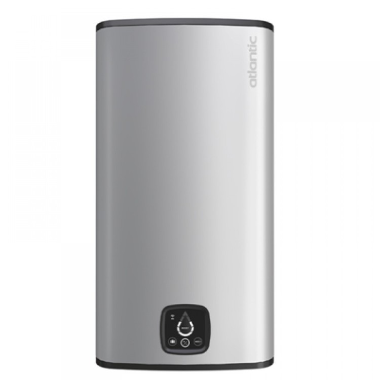 Водонагреватель (бойлер) ATLANTIC CUBE STEATITE WI-Fi SILVER 75л вертикальный 2.4кВт с сухим теплом 851340 Водонагреватель (бойлер) ATLANTIC CUBE STEATITE WI-Fi SILVER 75л вертикальный 2.4кВт с сухим теплом 851340
