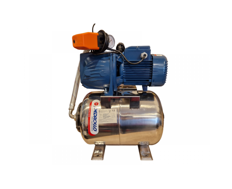 Ūdens sūknis ar hidroforu Pedrollo JSWm 2AX-24NZ( 1.1 kW ~220)