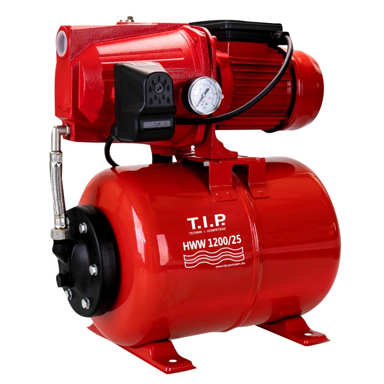 Насос с гидрофором TIP Pumpen HWW 1200-25-24H 1.0kW Насос с гидрофором TIP Pumpen HWW 1200-25-24H 1.0kW