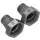 Гайки для соединения насоса EE внутренняя резьба 1''x1 1/2" чугун, пара Гайки для соединения насоса EE внутренняя резьба 1''x1 1/2" чугун, пара