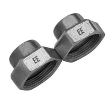 Гайки для соединения насоса EE ii 1 1/4"x2'' чугун, пара