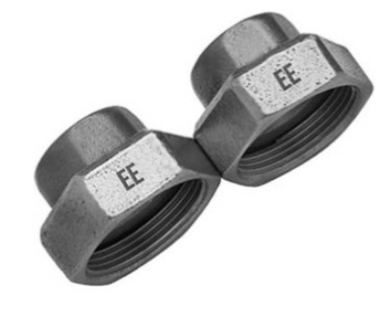 Гайки для соединения насоса EE ii 1''x1 1/2" чугун, пара