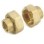 Гайки для соединения насоса General Fittings II 3/4"x1 1/4" бронза, пара