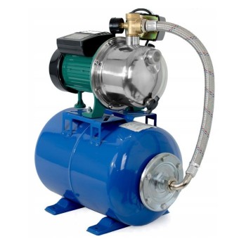 Водяной насос с Гидрофором IBO AJ50/60-24CL(1,1 кВт) корпус из нержавеющей стали