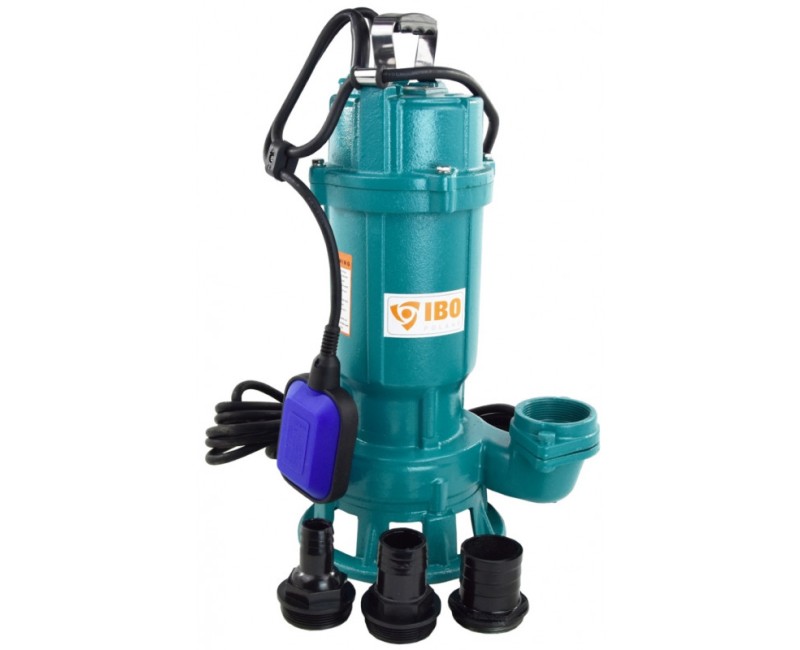 Погружной насос IBO F1100 (1,1 кВт ~230 В) с измельчителем 16FKPF1100