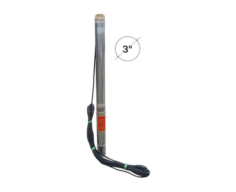 Глубинный насос CEVA 3VS 2/22 (0,55 кВт ~230 В) с кабелем 20 м