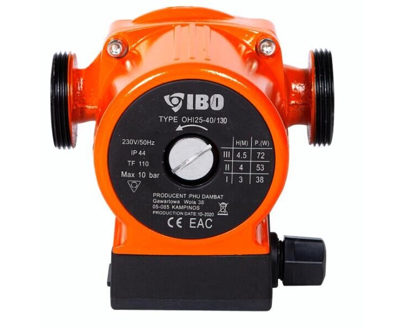 Cirkulācijas sūknis IBO OHI 25/40-130