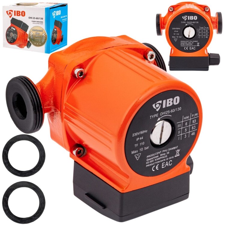 Циркуляционный насос IBO OHI 25/60-130 Циркуляционный насос IBO OHI 25/60-130