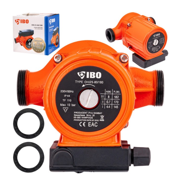 Циркуляционный насос IBO OHI 25/80-180 Циркуляционный насос IBO OHI 25/80-180