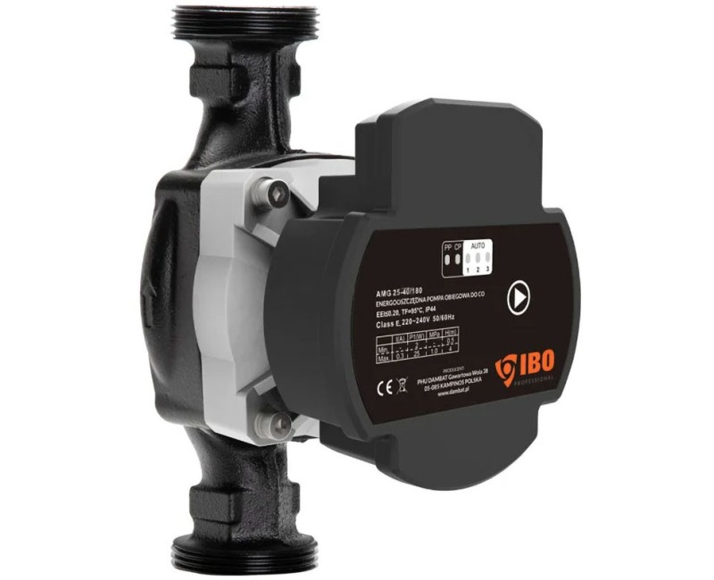 Cirkulācijas sūknis IBO AMG 25-60/180 ar vadu