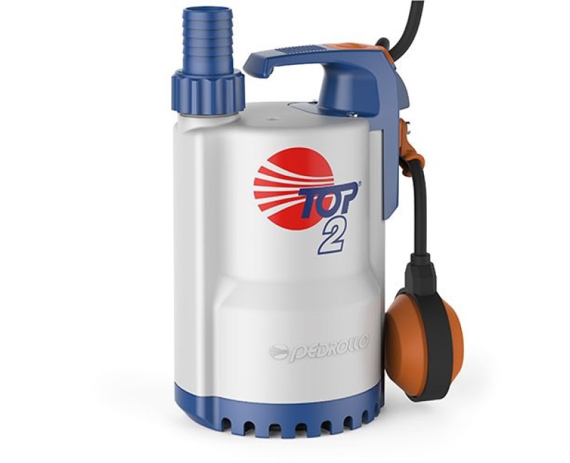 Погружной насос Pedrollo Top1 (0,25 кВт ~250) с поплавком и кабелем длиной 5 м.