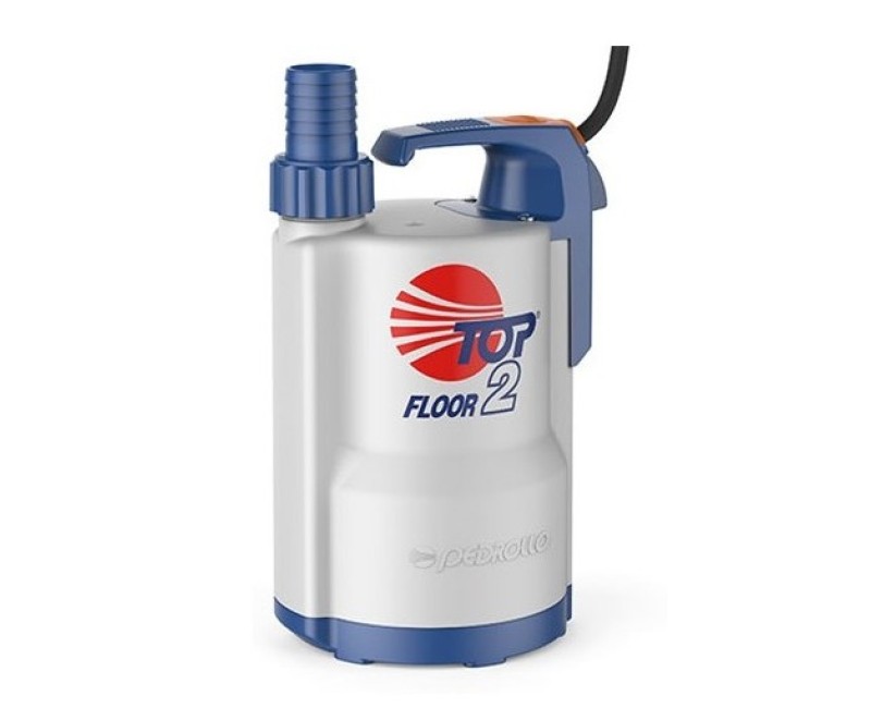 Погружной насос Pedrollo TOP2 Floor  (0,37 кВт ~230 В) С поплавком и кабелем длиной 5 м.