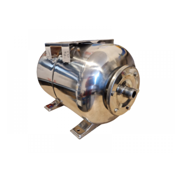 Гидрофор Ceva 24L нержавеющая сталь горизонтальный (YHS-24 Inox)