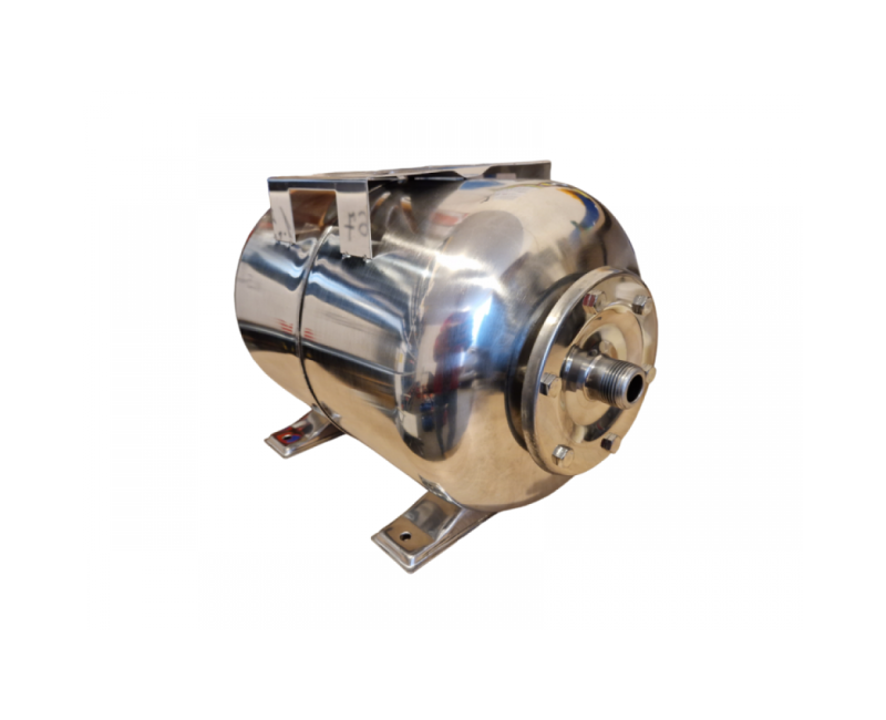 Гидрофор Ceva 24L нержавеющая сталь горизонтальный (YHS-24 Inox)