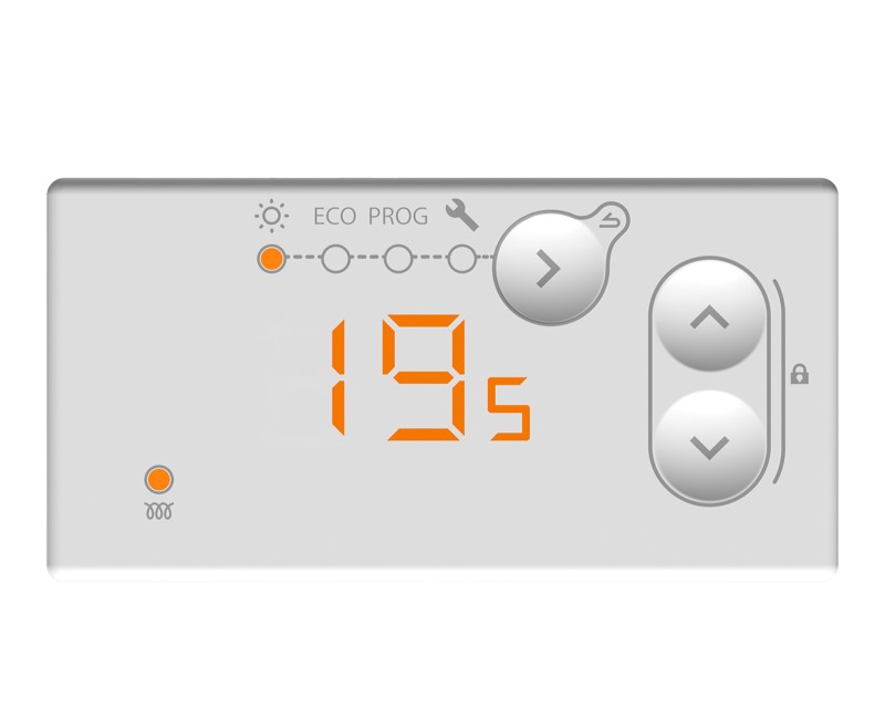 Elektriskais sildītājs (konvektors) Atlantic F120 DESIGN 500W (002470)