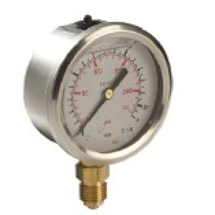 Манометр Italtecnica D63-R 0-16бар 1/4" Манометр Italtecnica D63-R 0-16бар 1/4"