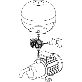 Комплект реле давления Italtecnica PM-5-3W