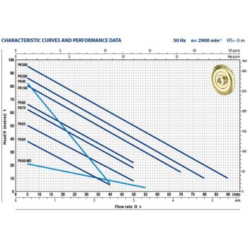 Насос для подачи воды Pedrollo PKm60 (0,37 кВт ~230 В)
