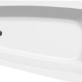 Vanna Aqualine Berounka, 160x90x42 cm, akrila, labā puse, asimetriskā, balta A1691
