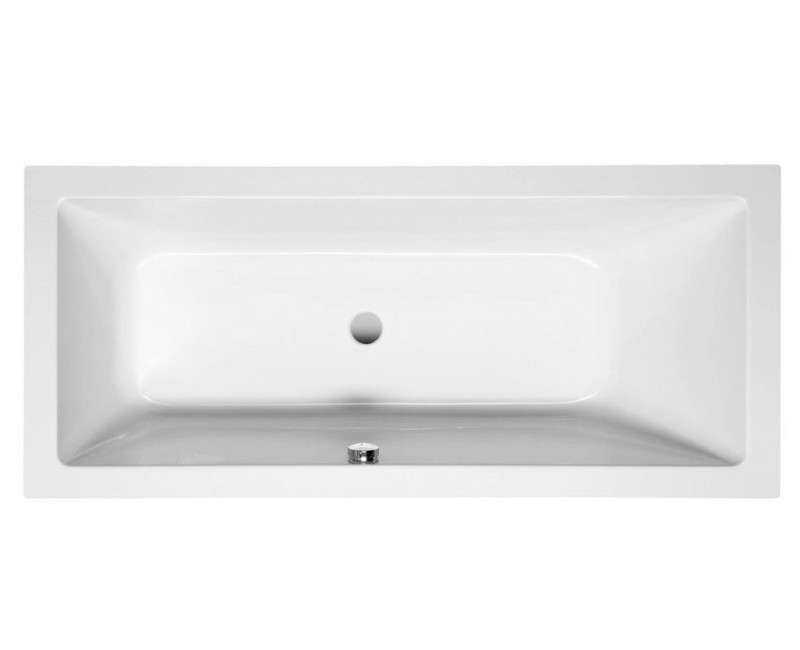 Vanna Aqualine NISA, 170x75x42 cm, akrila, balta A1775