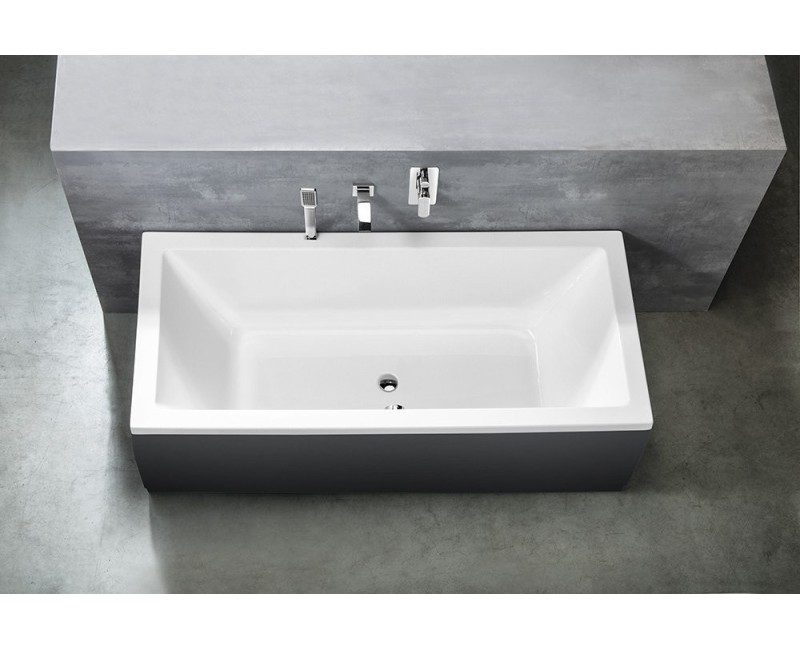 Vanna Aqualine NISA, 170x75x42 cm, akrila, balta A1775