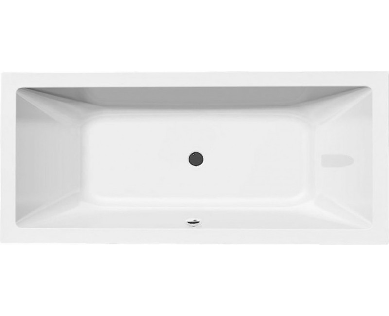 Ванна Aqualine NISA, 180x80x42 см, акриловая, белая A1880