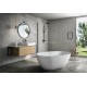 Отдельностоящая ванна Aqualine, 150x82 см, литой акрил, белая E1850