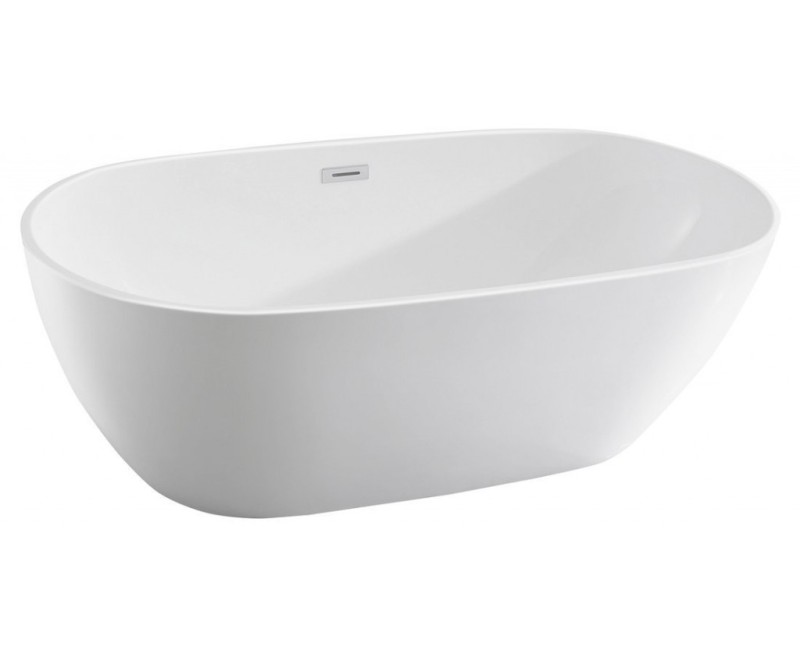 Отдельностоящая ванна Aqualine Duoro, 180x80 см, литой акрил, белая E1880