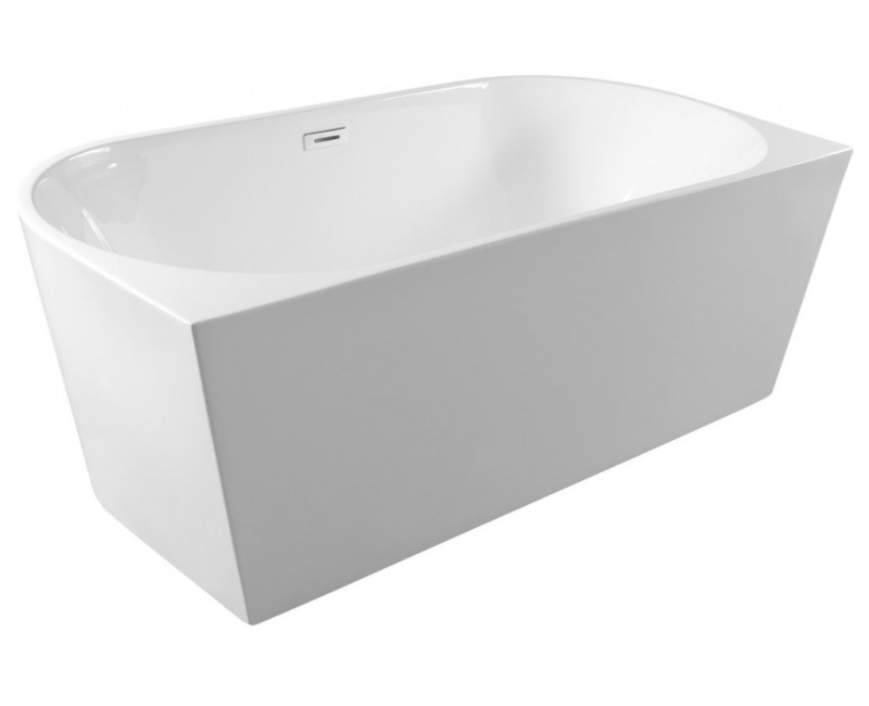 Отдельностоящая ванна Aqualine Tajo, 170x80 см, литой акрил, белая E1980