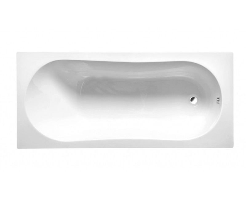 Vanna Aqualine Jizera, 140x70x39 cm, akrila, balta G1470