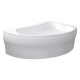 Vanna Aqualine Orava 150x90x38 cm, akrila, labā, balta G1591 Vanna Aqualine Orava 150x90x38 cm, akrila, labā, balta G1591