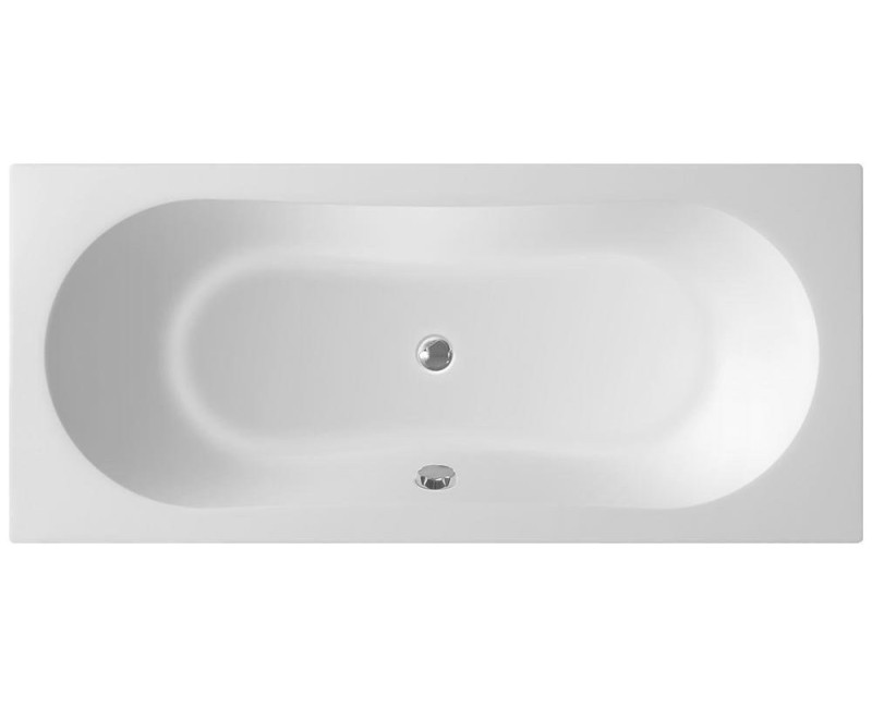 Vanna Aqualine JIZERA, 180x80x39 cm, akrila, balta G1880