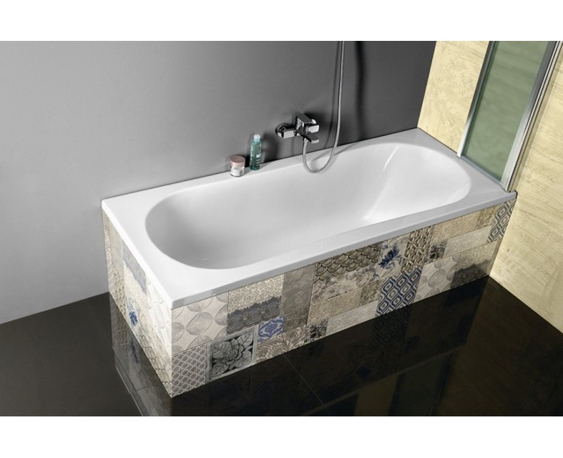 Vanna Aqualine JIZERA, 180x80x39 cm, akrila, balta G1880