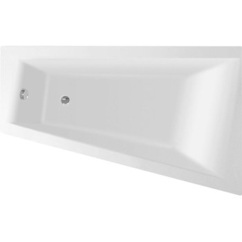 Ванна Aqualine METUJE, 160x100x42 см, правая, белая, G2611