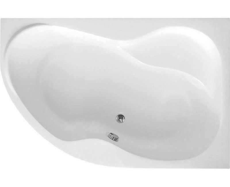 Vanna Aqualine Cidlina 160, 160x105x45 cm, akrila, labā, balta G3614