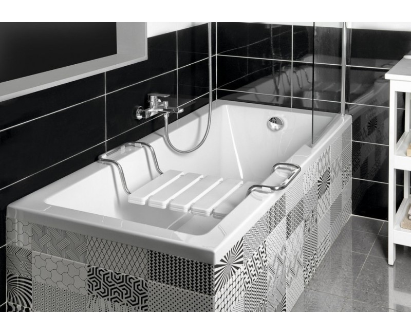 Vanna Aqualine DOUBRAVA, 160x70x42 cm, akrila, balta A1670